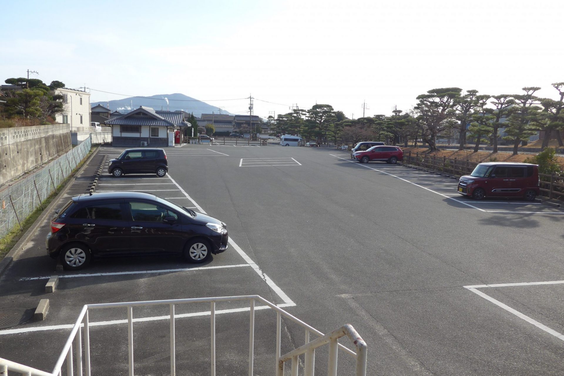 （K）山口県防府市にある毛利氏庭園〜無料の駐車場が完備され便利